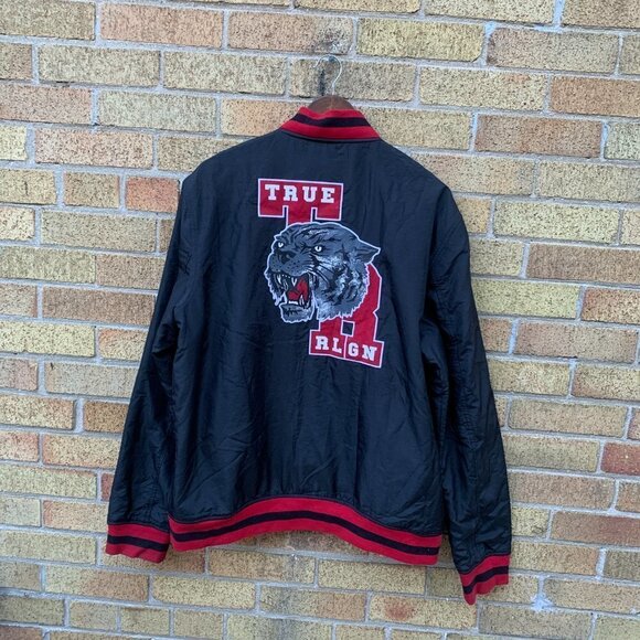 True Religion Tiger Varsity Jacket XXL - Picture 3 of 7